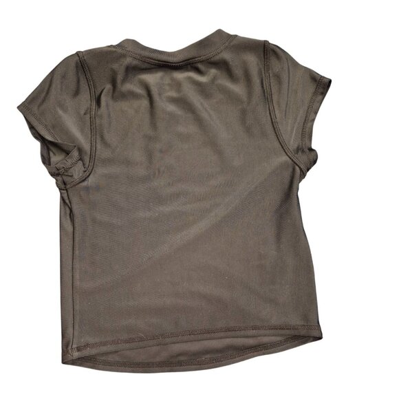 Cat & Jack Girls Black Rash Guard With Gold Pineapple Graphic Size S (5/6) - Picture 4 of 4